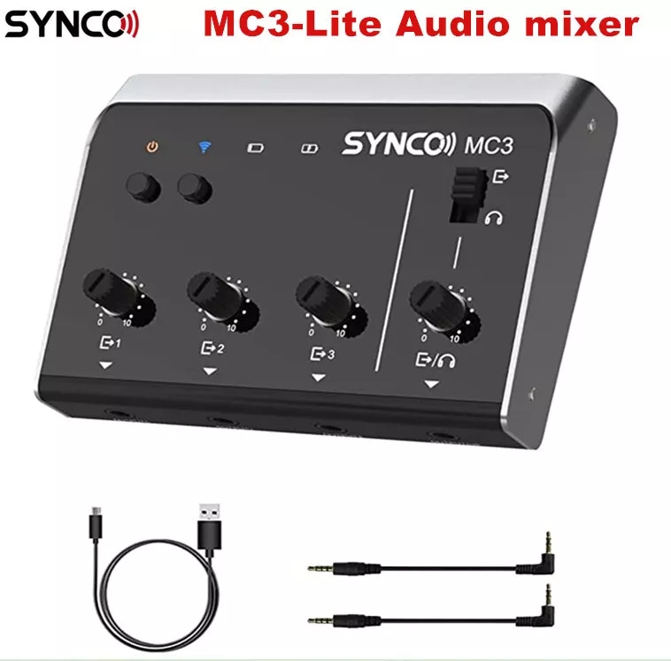 Photography Videos Free - Synco MC3 Lite Audio Mixer 4