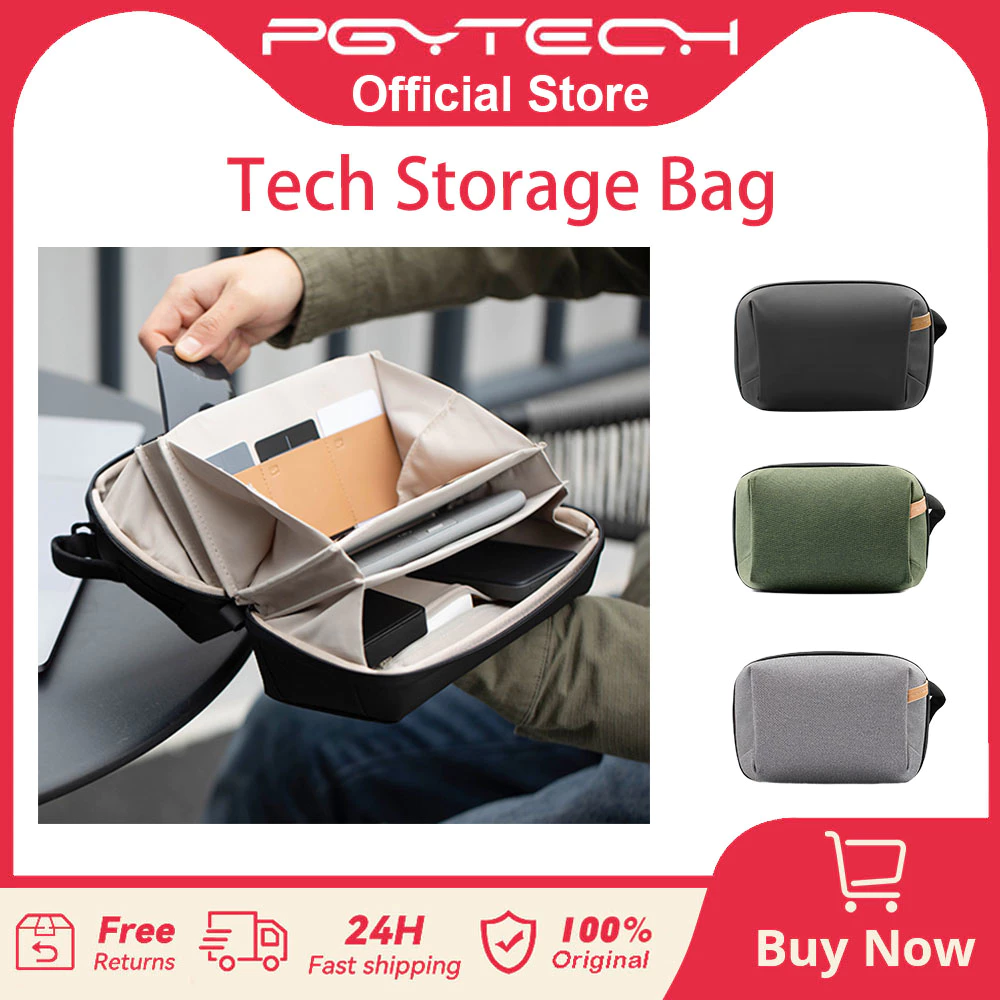 Peak Design Clip - PGYTECH Tech Accessories Pouch Waterproof Small