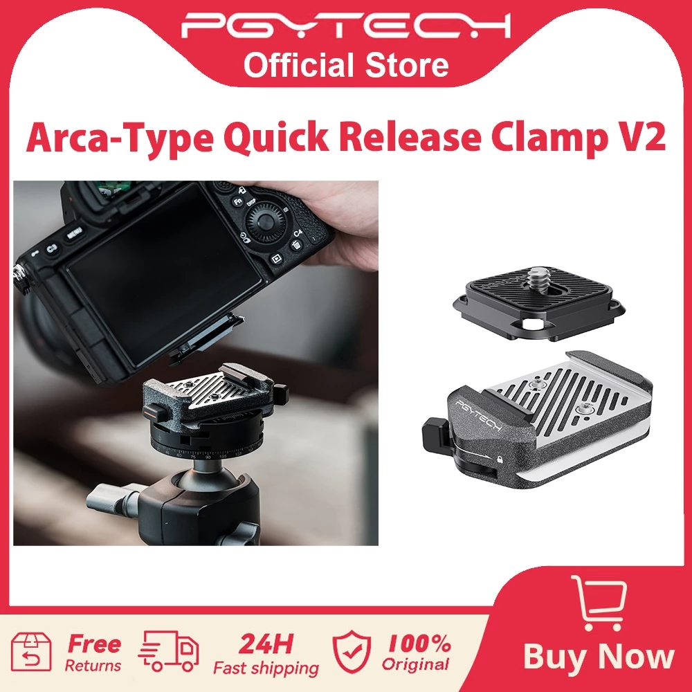 Peak Design Clip - PGYTECH Arca-Type Quick Release Clamp &