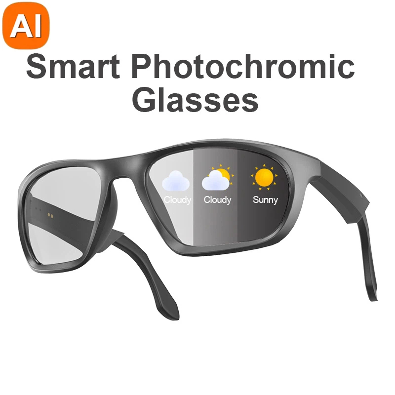 Photography News - 4KHD AI Camera Glasses 800MP Photochromic