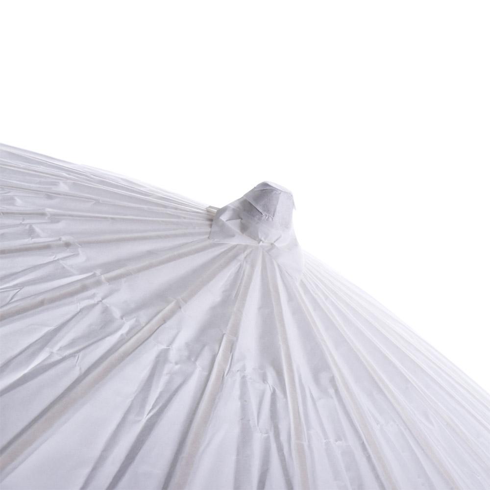 Photography Umbrella - Oil Paper White Decorative Long-handle DIY