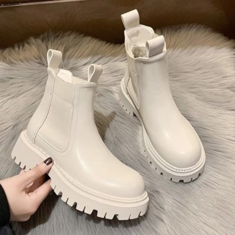 Photography News - New Autumn Winter Chelsea Boots Women