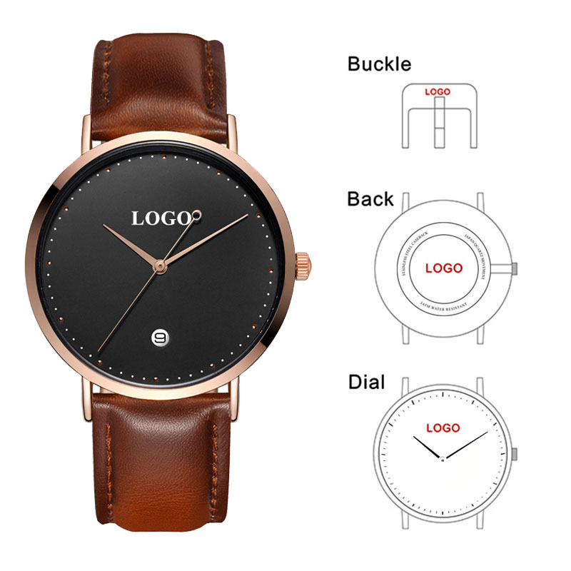 Photography Logo - CL026 Black Rose Gold Build Brand