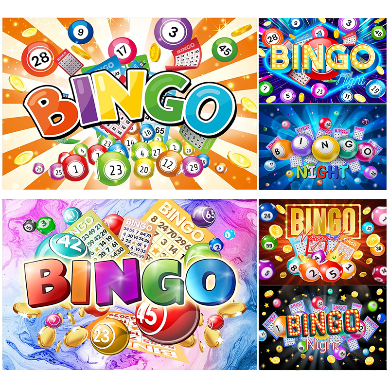 Photography Contest - Dewprint Colorful Game Time Bingo Night