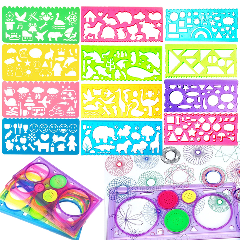 Photography Rules - Geometry Spirograph Drawing Stencil Set Painting