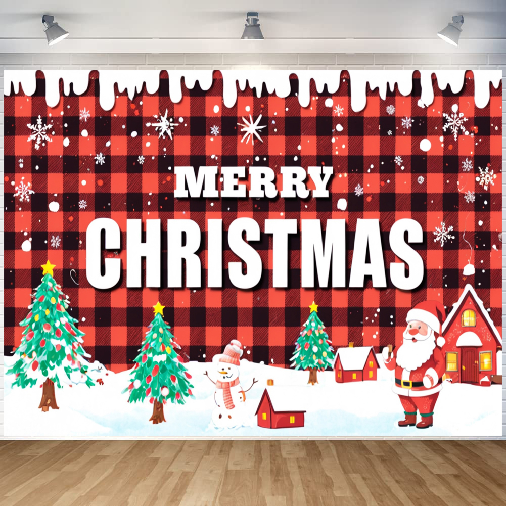 Photography Of The Year 2025 - Classic Red Merry Christmas Home Decoration