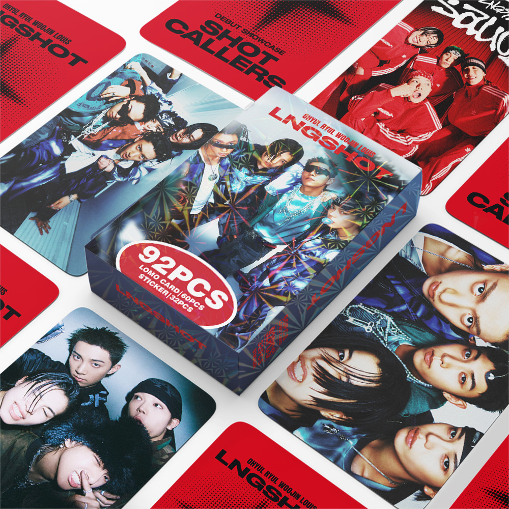 Photography News - 92Pcs/Set LNGSHOT Idol Boy New Album