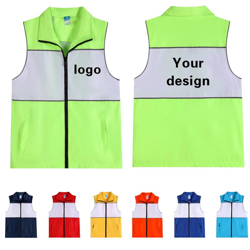 Photography Jacket - Sleeveless Workwear Vest Personalized Customization Print