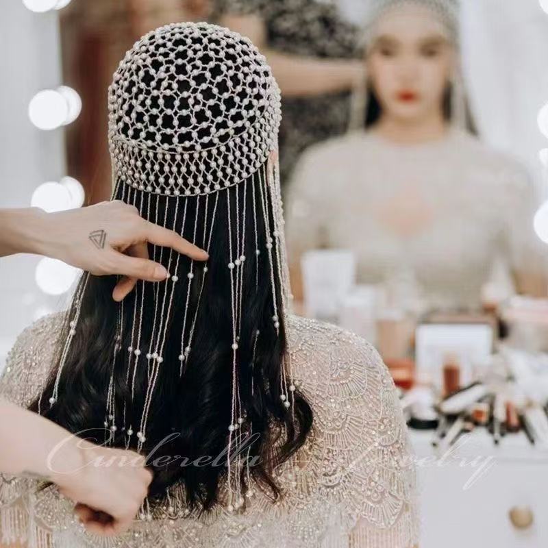 Vintage Handmade Beaded Pearl  - Photography Wedding reseña y precio