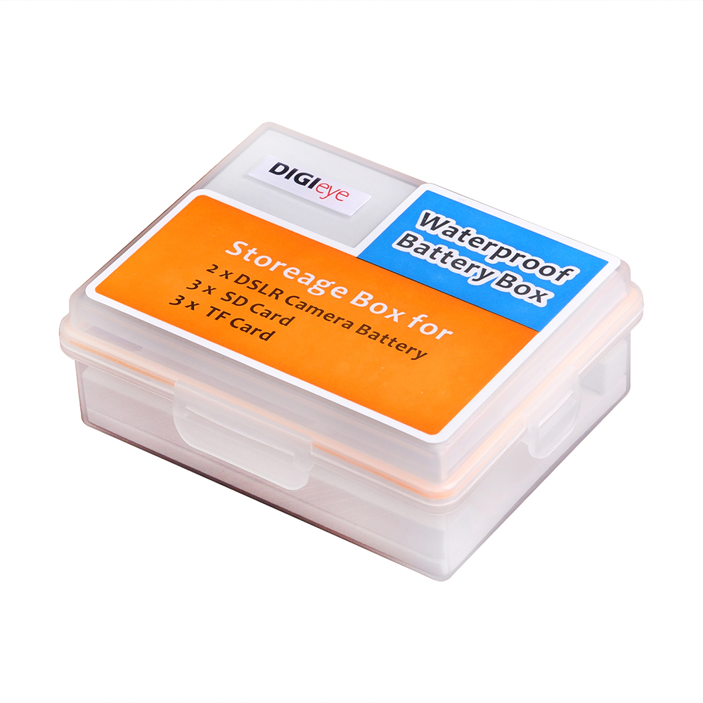 Camera Battery Storage Box SD  - Memory Card Case reseña y precio