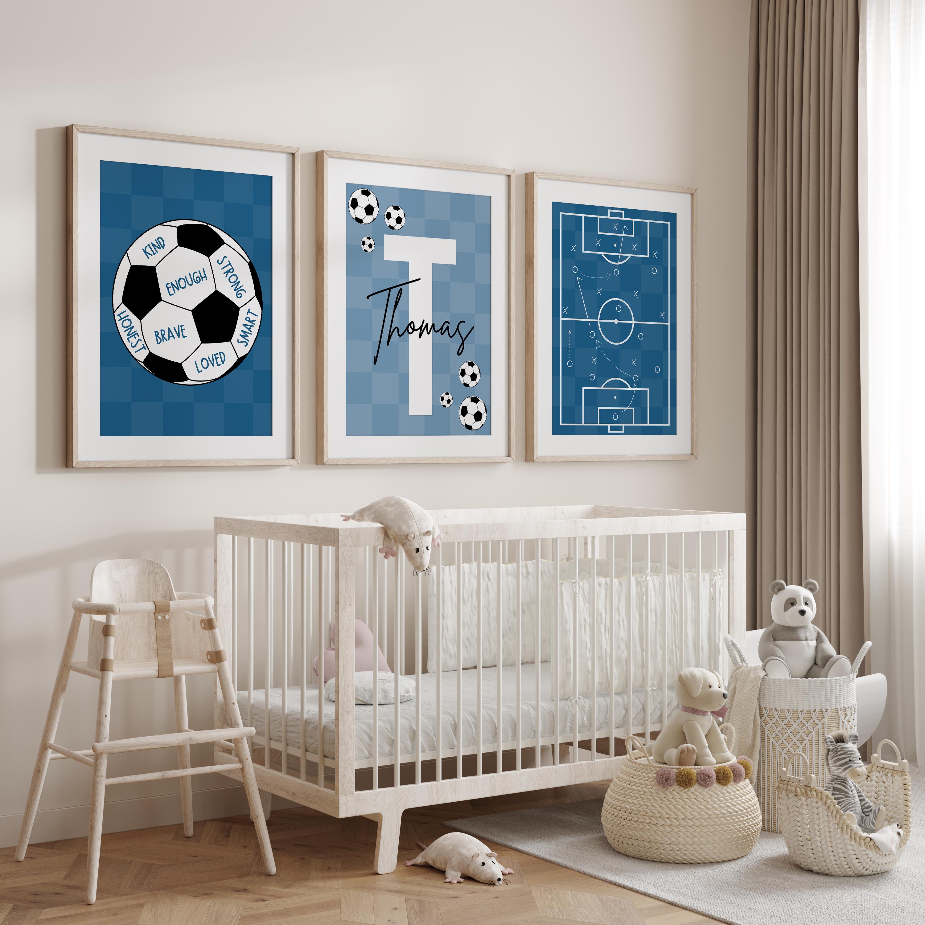 Custom Soccer Wall Art Set Aff - Photography Nature reseña y precio