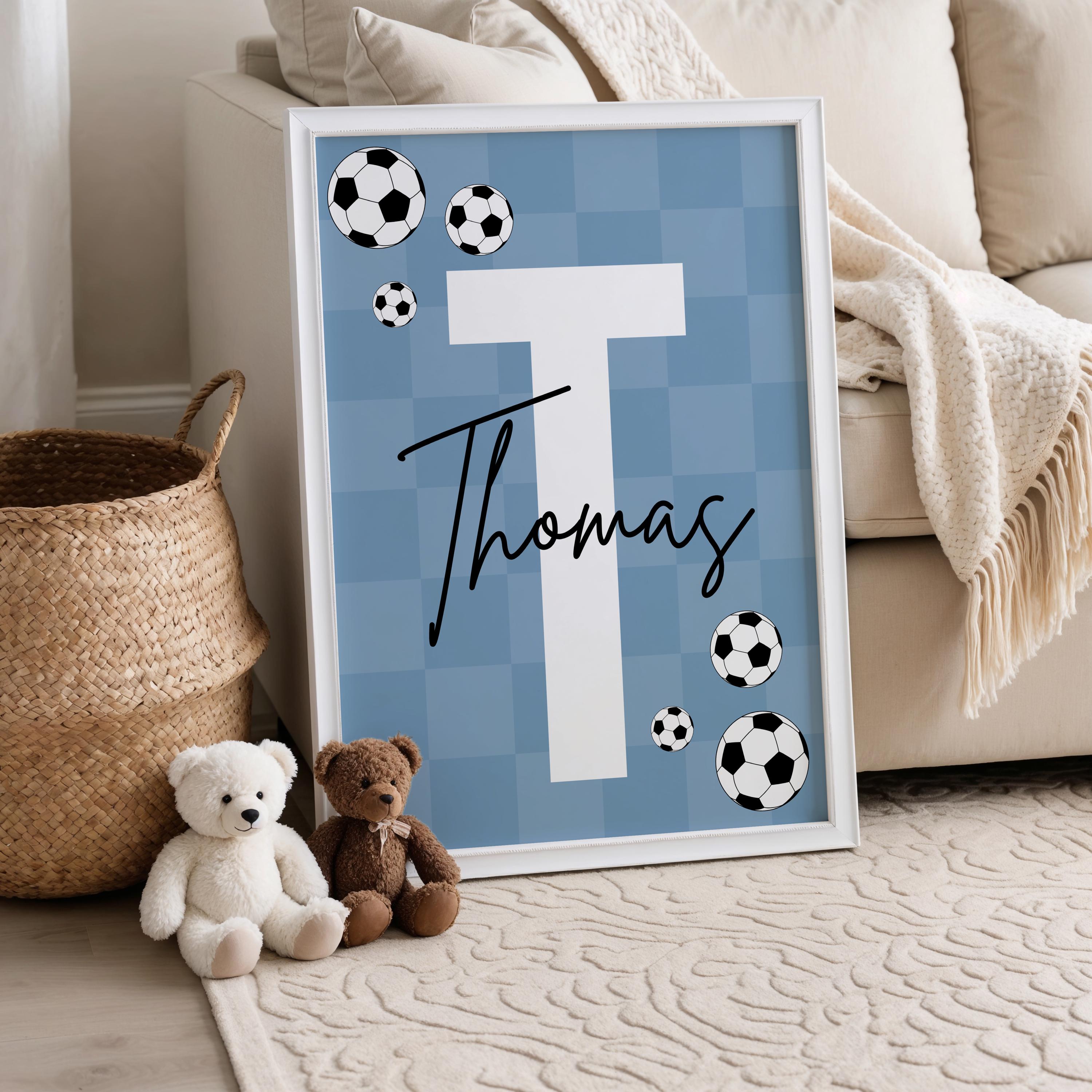Custom Soccer Wall Art Set Aff - Photography Nature reseña y precio