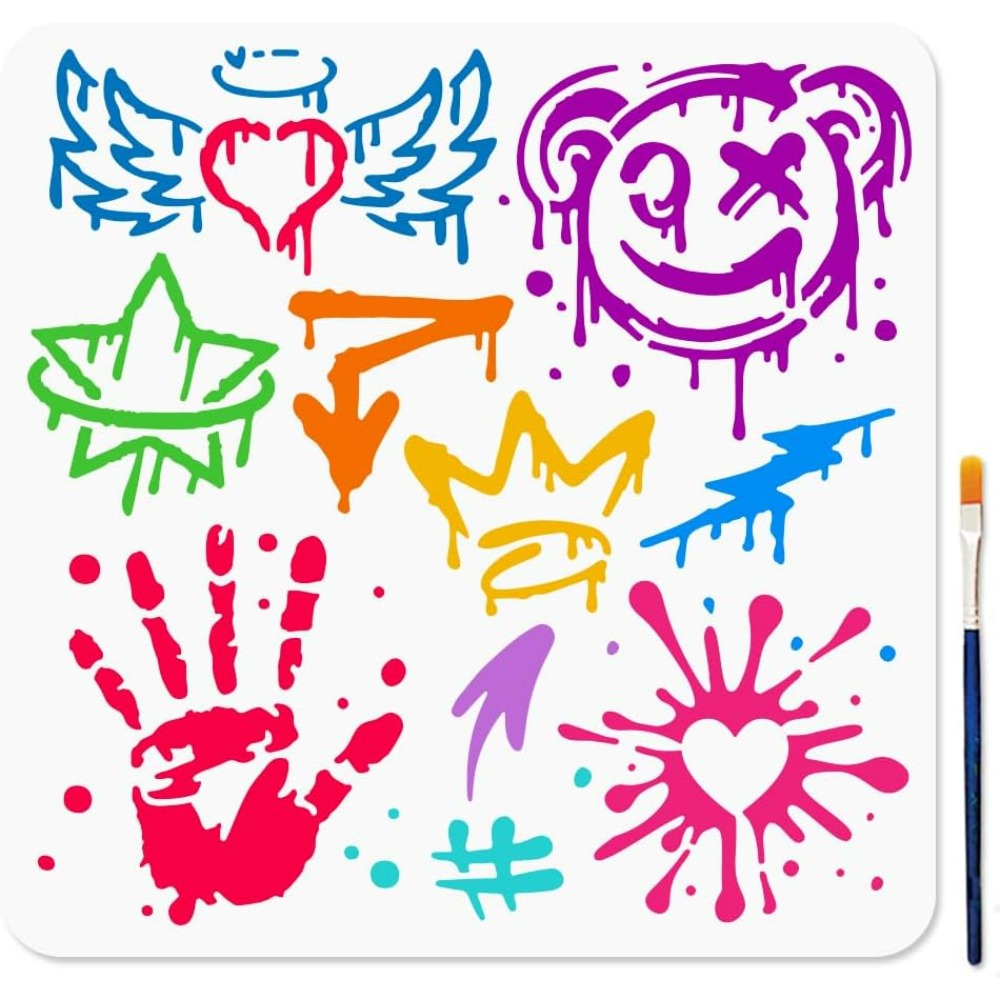 Graffiti Stencil for Painting  - Photography Technique reseña y precio