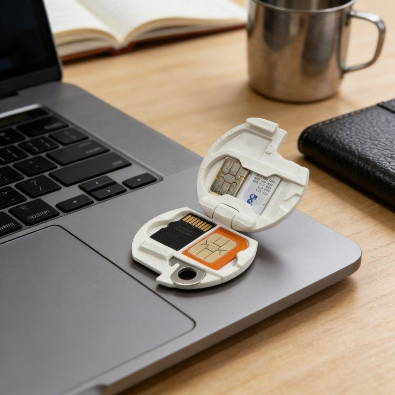 3D Printed SIM & TF Card Holde - Memory Card Case reseña y precio