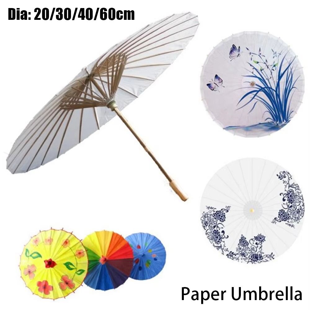 1Pcs Dia 20/30/40/60cm Paper U - Photography Umbrella reseña y precio