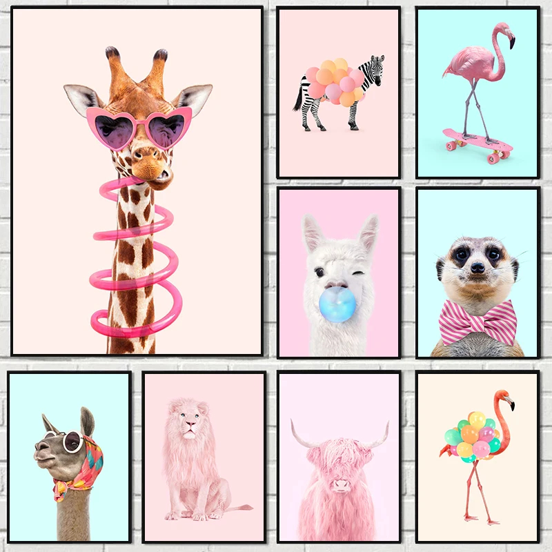Funny Fashion Giraffe Zebra Fl - Photography Nature reseña y precio