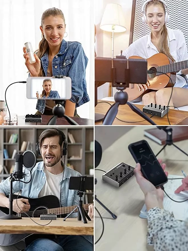 Synco MC3 Lite Audio Mixer 4 C - Photography Videos Free reseña y precio