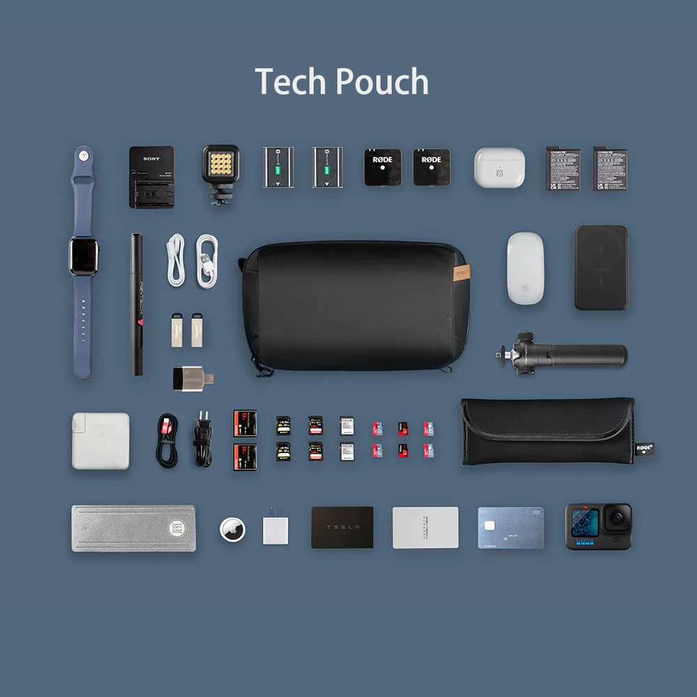 PGYTECH Tech Accessories Pouch - Peak Design Clip reseña y precio