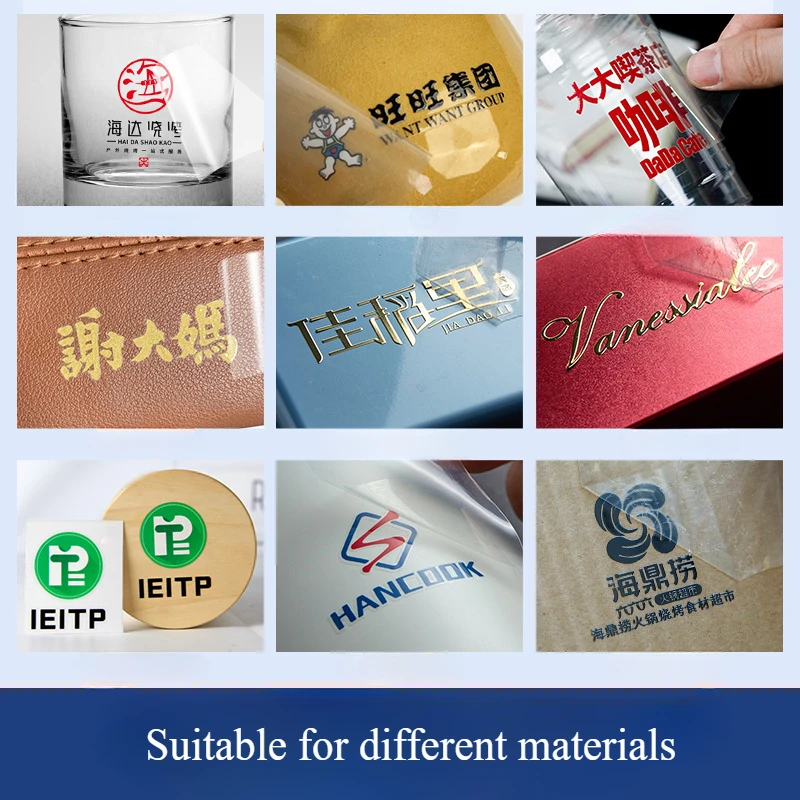 100PCS 3D Name Sticker Any Siz - Photography Logo reseña y precio