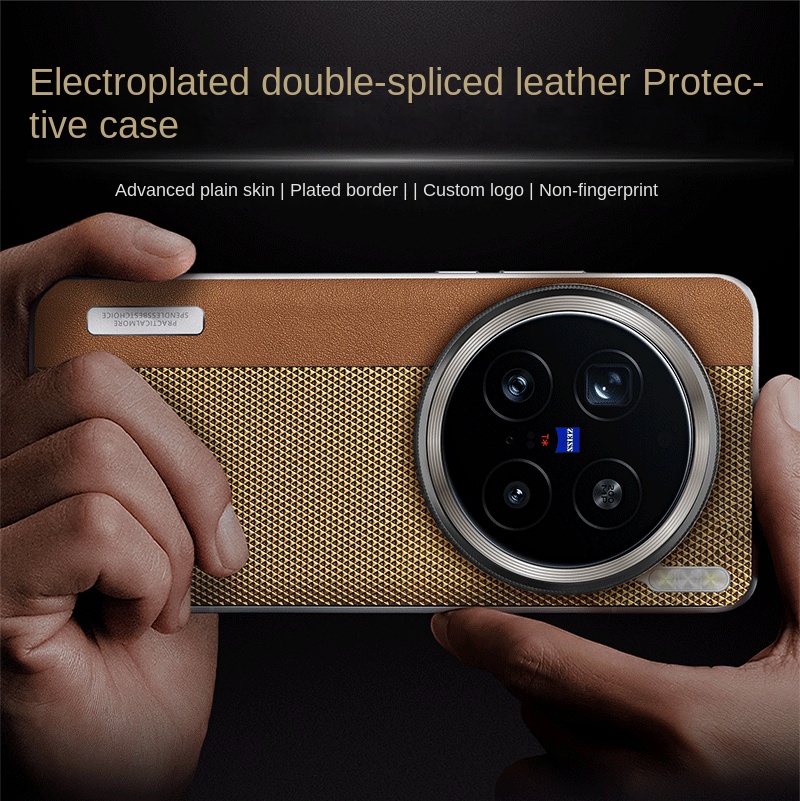 Luxury PU Leather Camera Style - Photography Kit Vivo X200 Pro reseña y precio