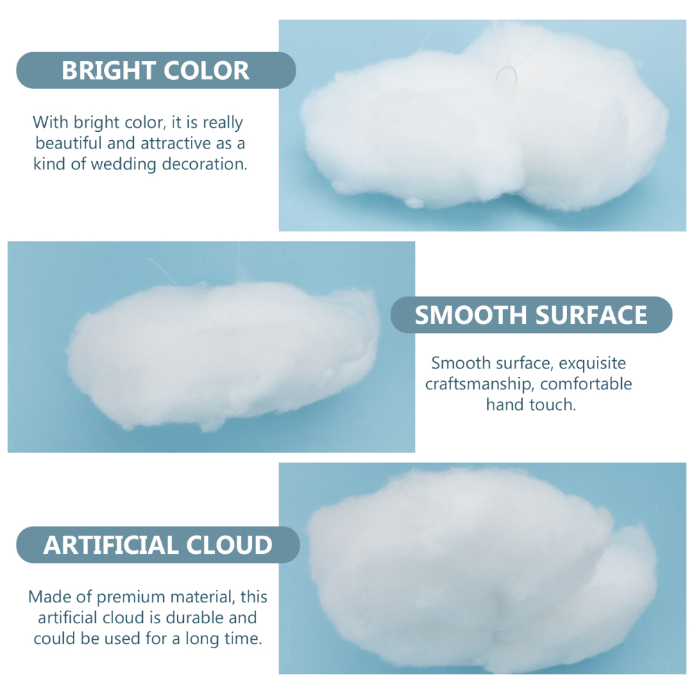 Artificial Cloud White Cotton  - Photography Wedding reseña y precio