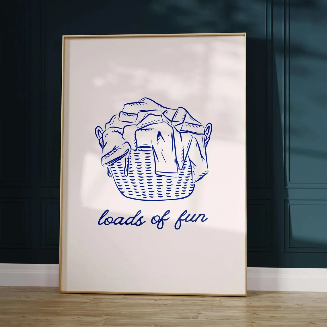 Cheerful Laundry Day Wall Art  - Photography Nature reseña y precio