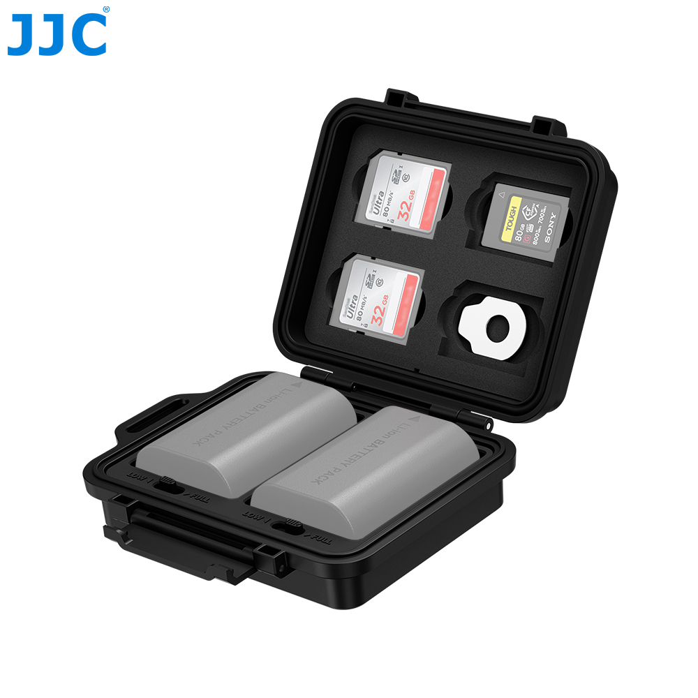 JJC Camera Battery Memory Card - Memory Card Case reseña y precio