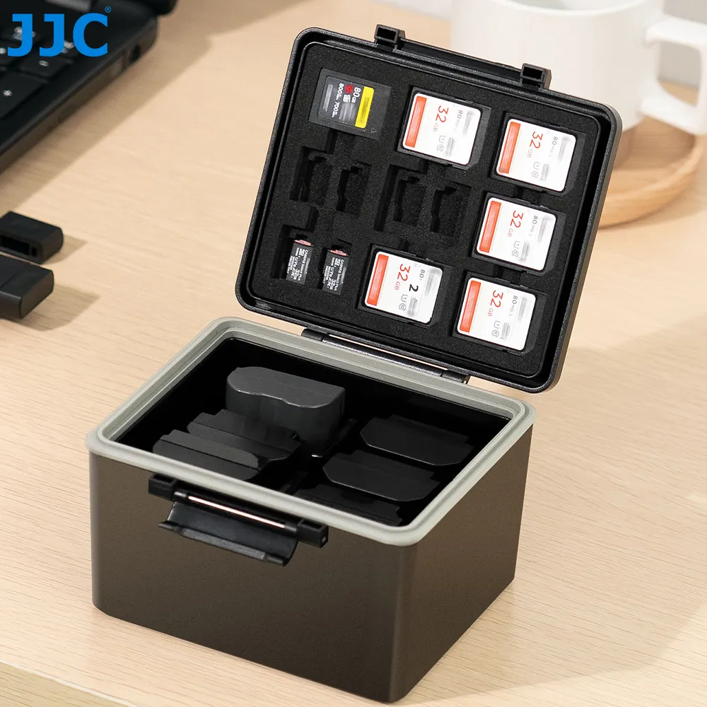 JJC Camera Battery Case Storag - Memory Card Case reseña y precio
