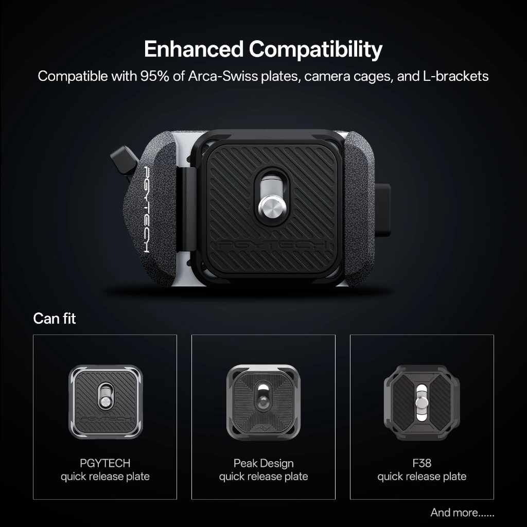 PGYTECH Arca-Type Quick Releas - Peak Design Clip reseña y precio