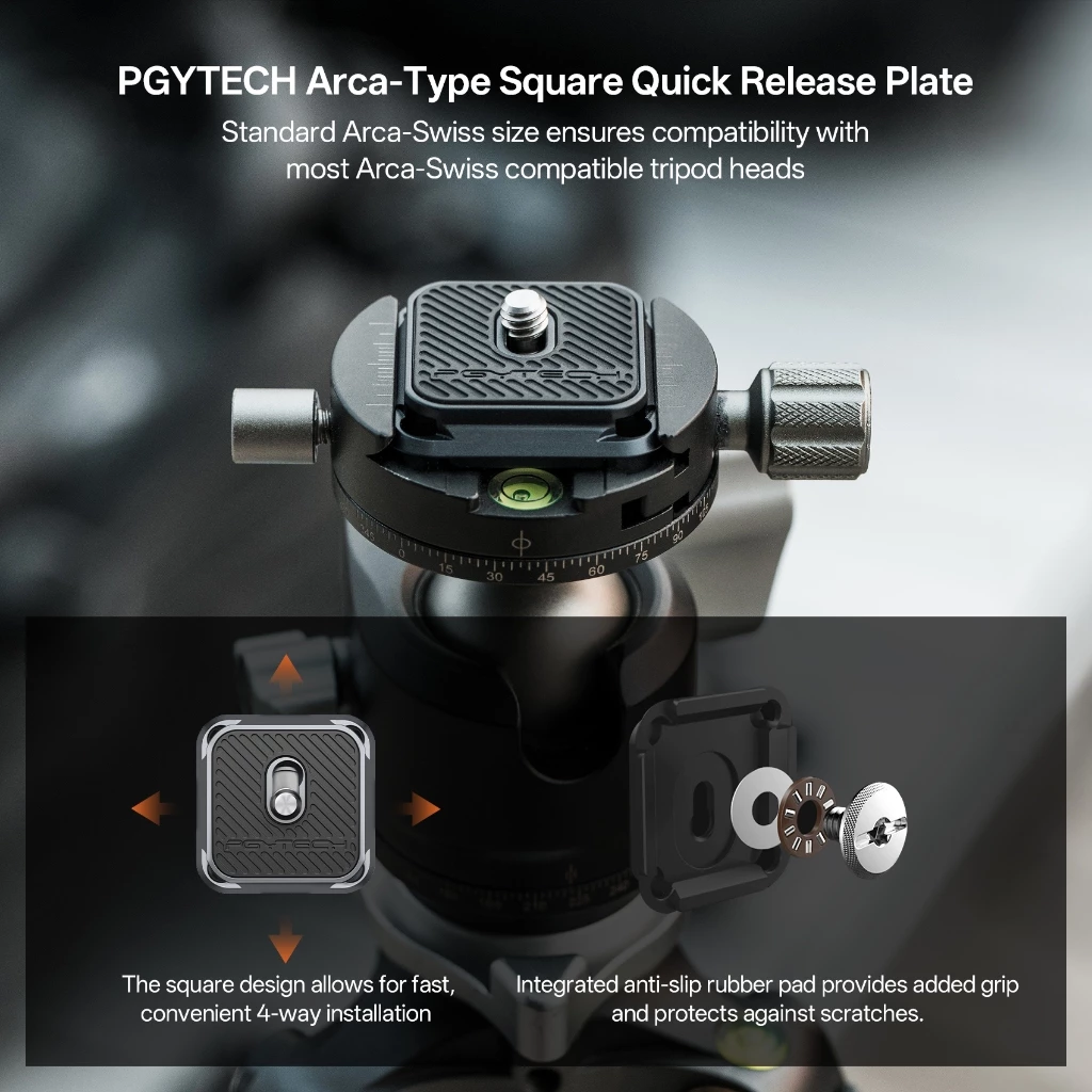 PGYTECH Arca-Type Quick Releas - Peak Design Clip reseña y precio
