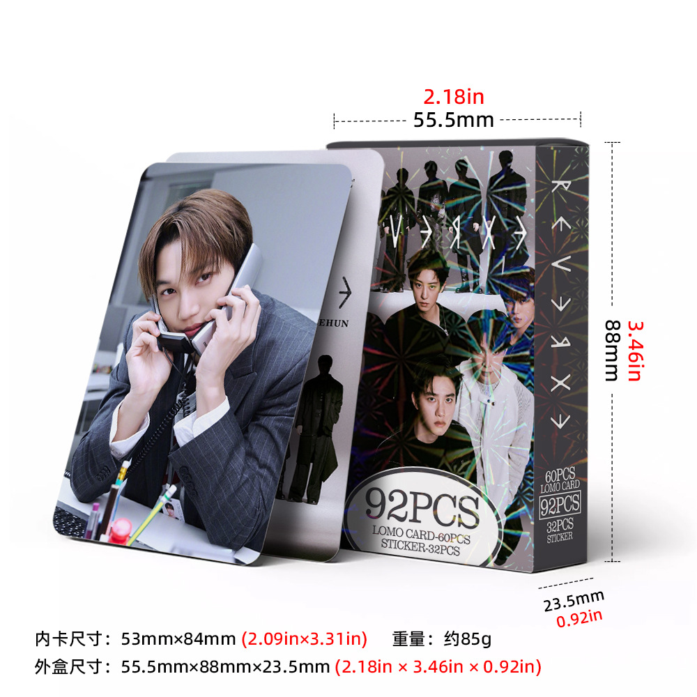 In-stock 92 EXO small cards, n - Photography News reseña y precio