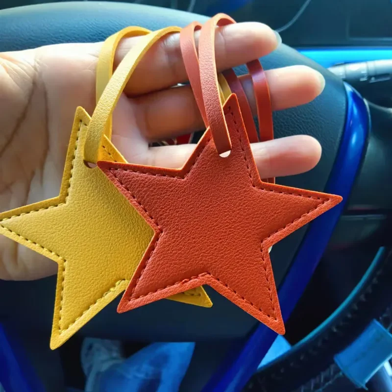 Star PU Leather Tassels Keycha - Photography Rules reseña y precio