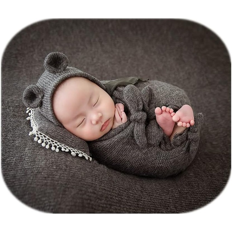 3PCS Baby Photo Prop Set -Swad - Photography Outfits reseña y precio