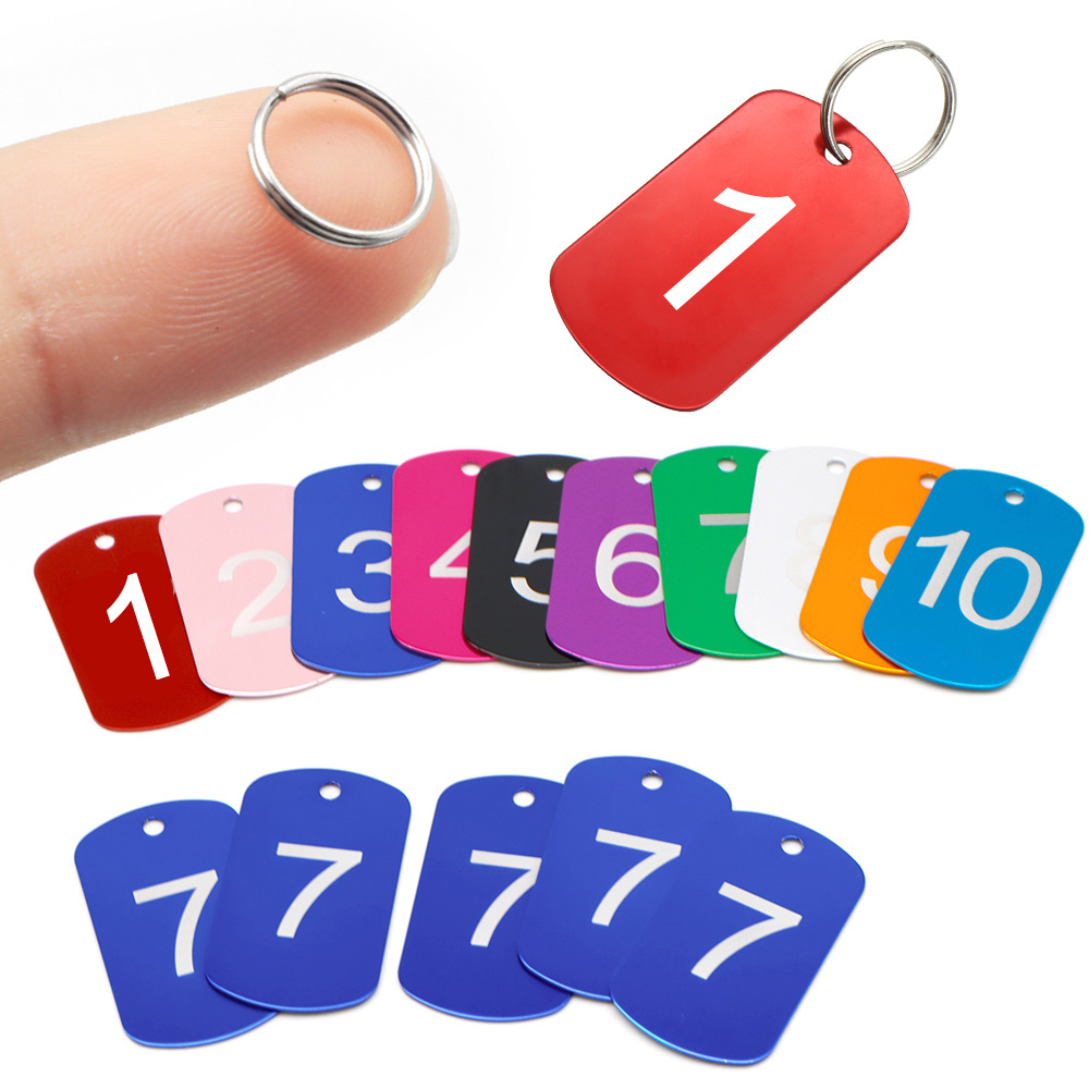 Number Tag Rectangular Aluminu - Photography Rules reseña y precio