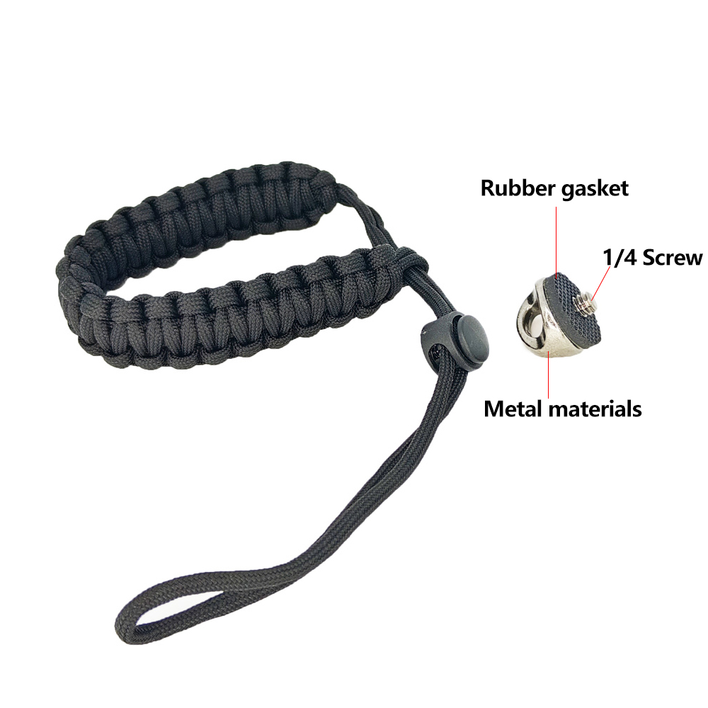 Braided Nylon Wrist Strap Safe - Peak Design Clip reseña y precio