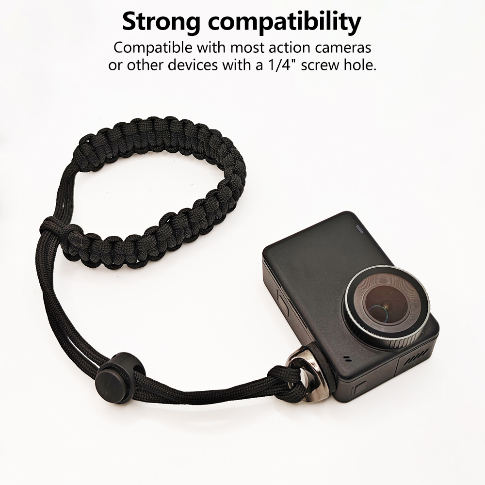 Braided Nylon Wrist Strap Safe - Peak Design Clip reseña y precio