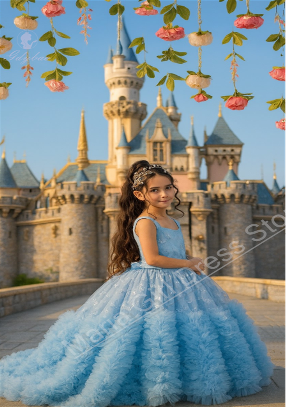 Kids Girls Wedding Party Dress - Photography Contest reseña y precio