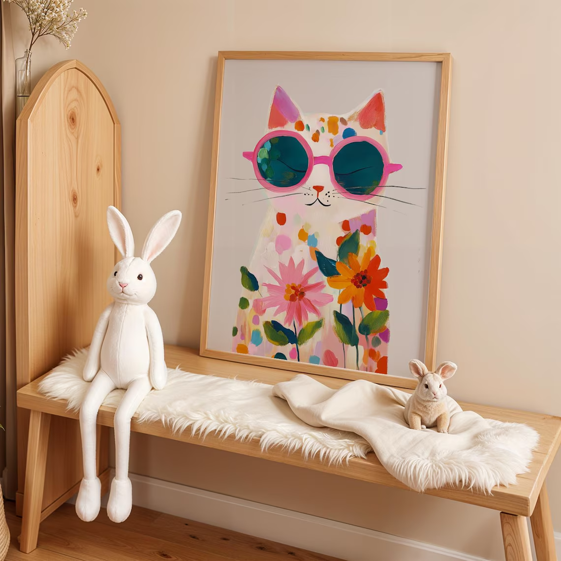 “Colorful Boho Cat Wall Art: P - Photography Nature reseña y precio