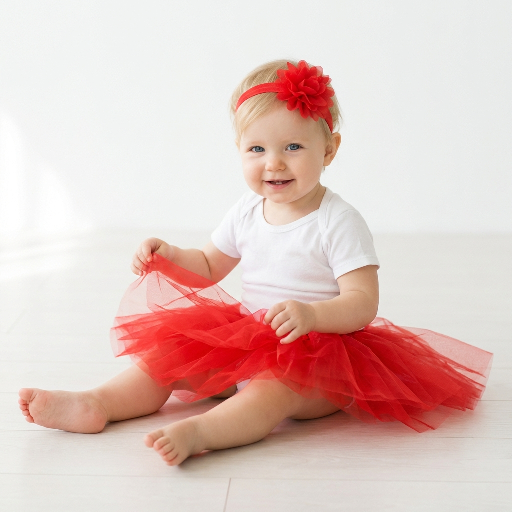 New Children's Chiffon Flower  - Photography Outfits reseña y precio