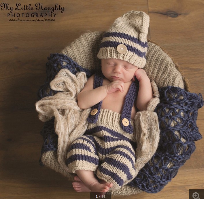 Baby Photo Costume Clothes New - Photography Outfits reseña y precio