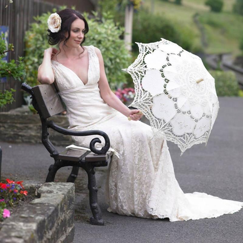 26/43cm Length Embroidery Lace - Photography Umbrella reseña y precio