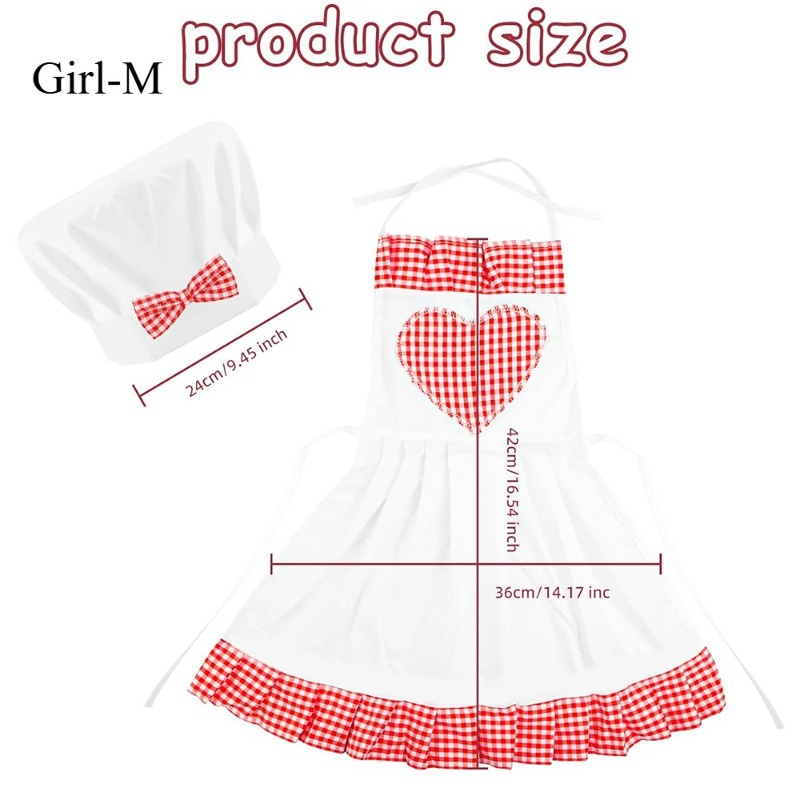 Red Gingham Baby Chef Costumes - Photography Outfits reseña y precio