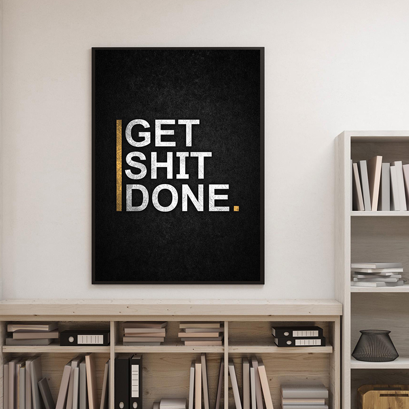 No Excuses Motivational Poster - Photography Nature reseña y precio