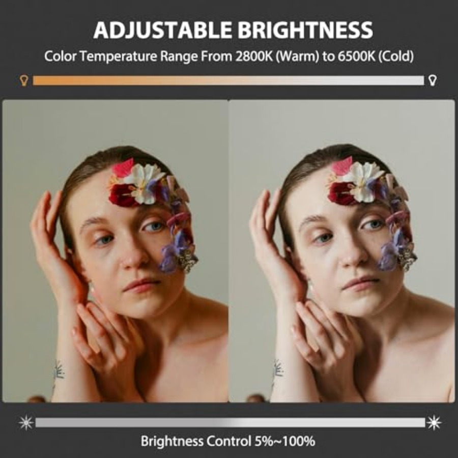 60W COB LED Video Light Handhe - Photography Videos Free reseña y precio