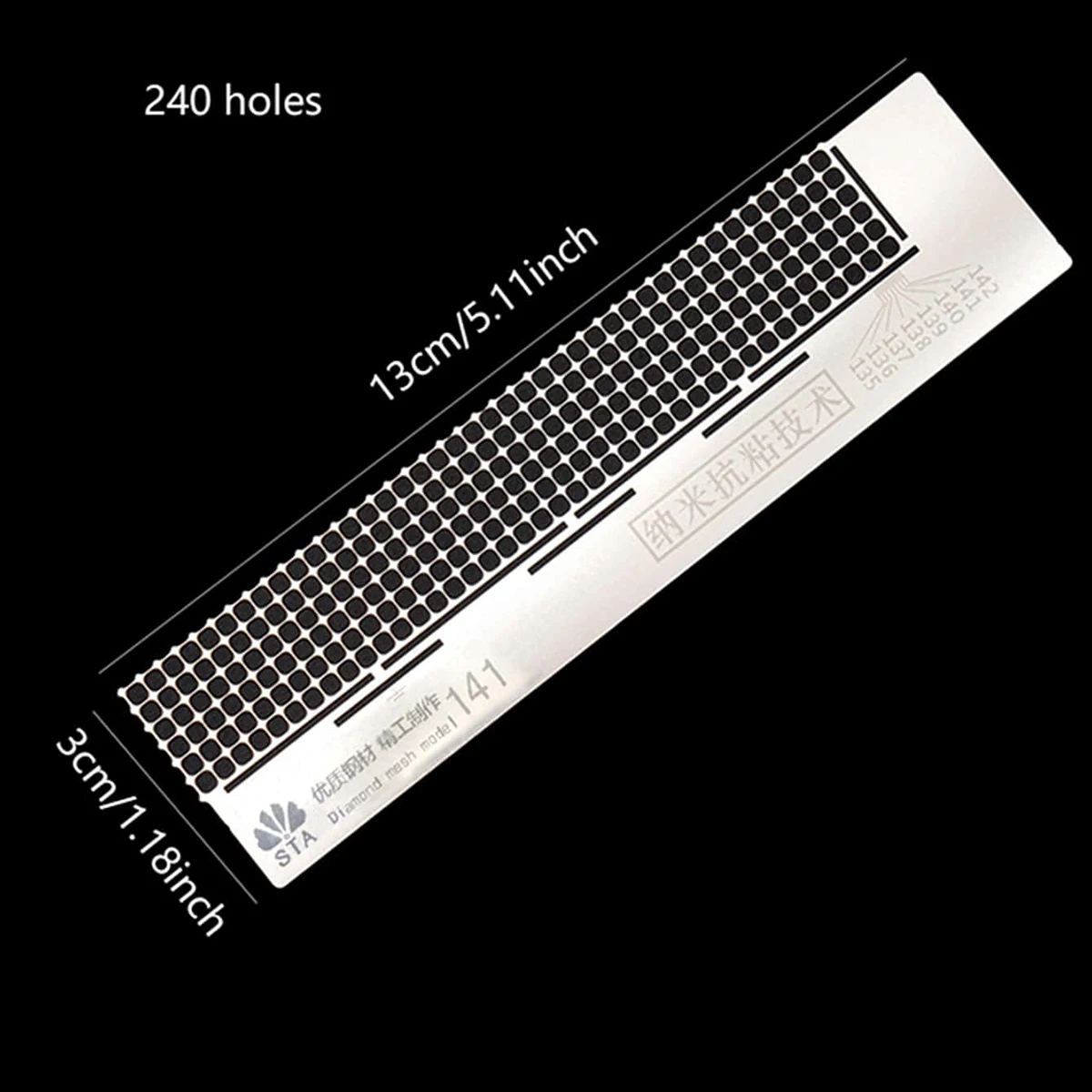 1/2pcs-Stainless Steel Diamond - Photography Rules reseña y precio