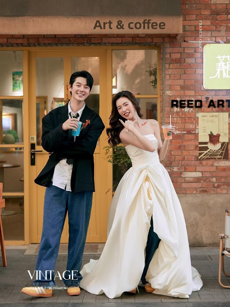 Korean Style Denim Young Coupl - Photography Wedding reseña y precio