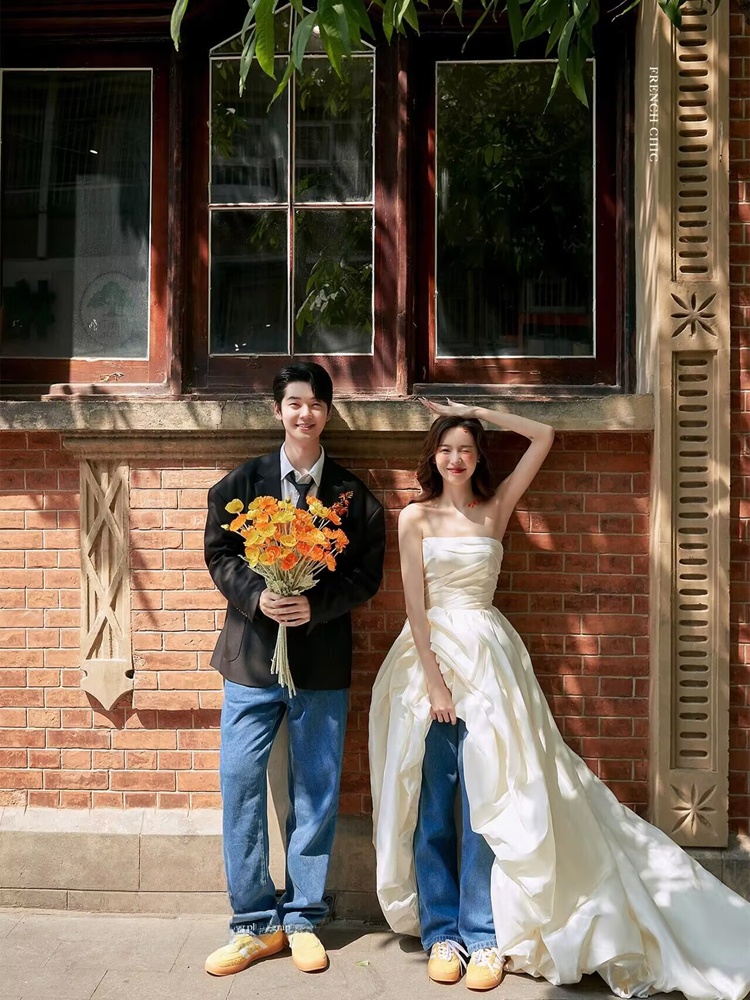 Korean Style Denim Young Coupl - Photography Wedding reseña y precio