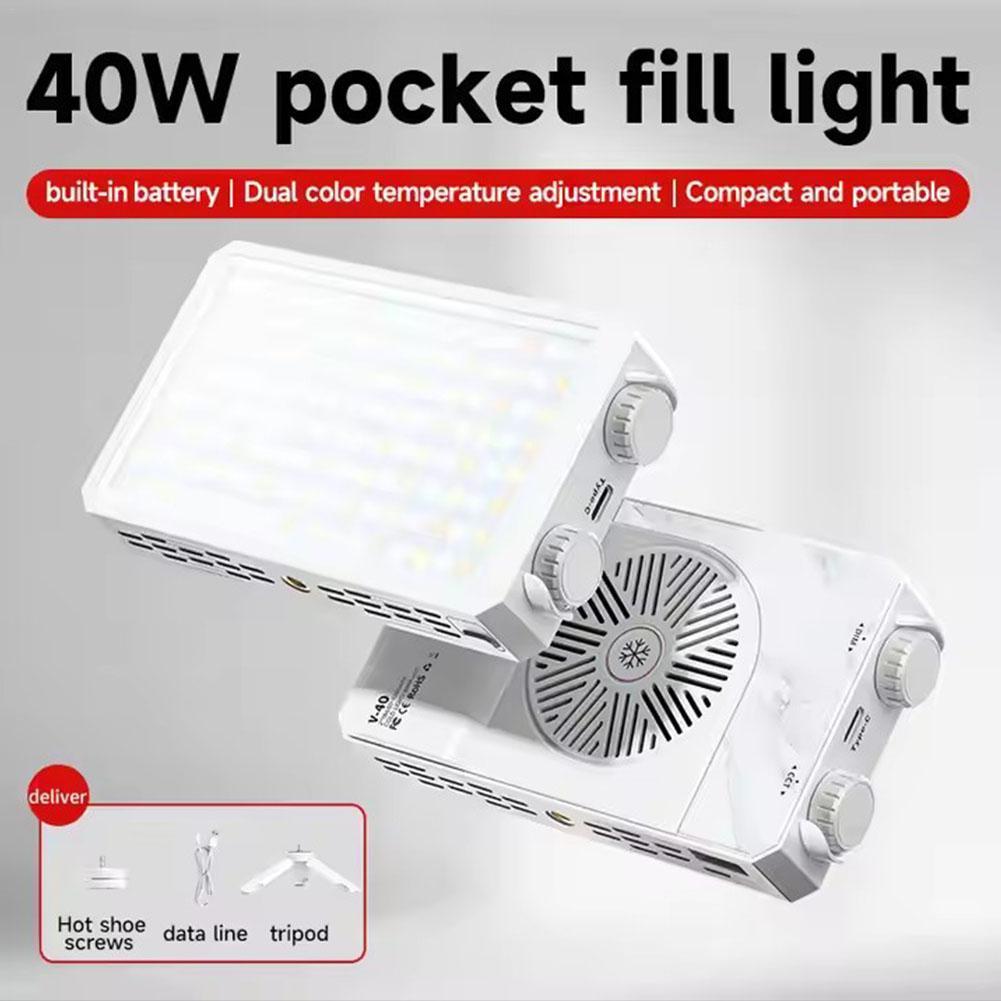 Customizable 40W LED Camera Li - Photography Videos Free reseña y precio