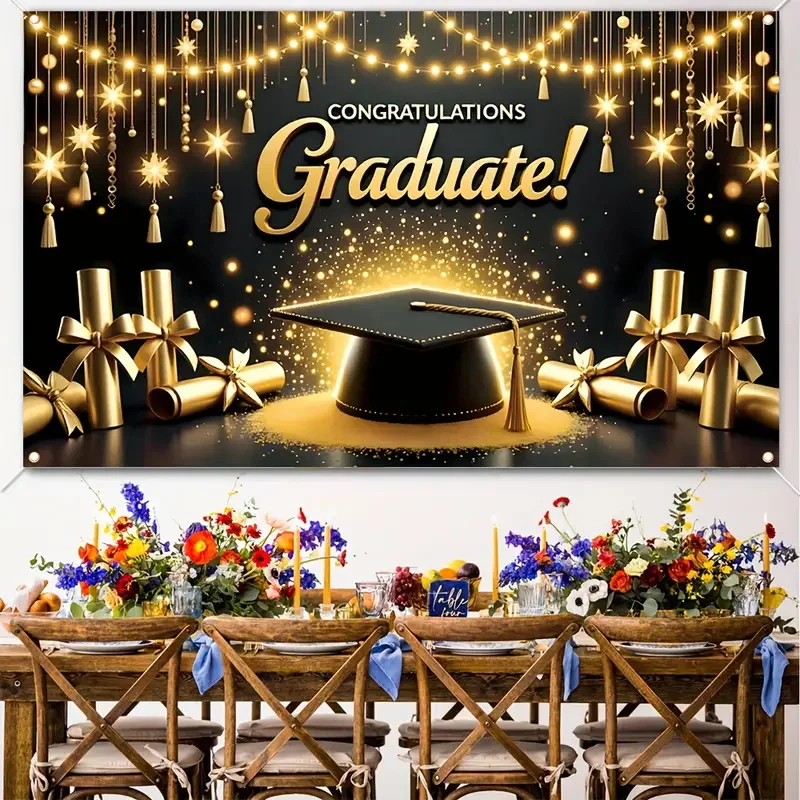 2025 Happy Graduation Backdrop - Photography Of The Year 2025 reseña y precio