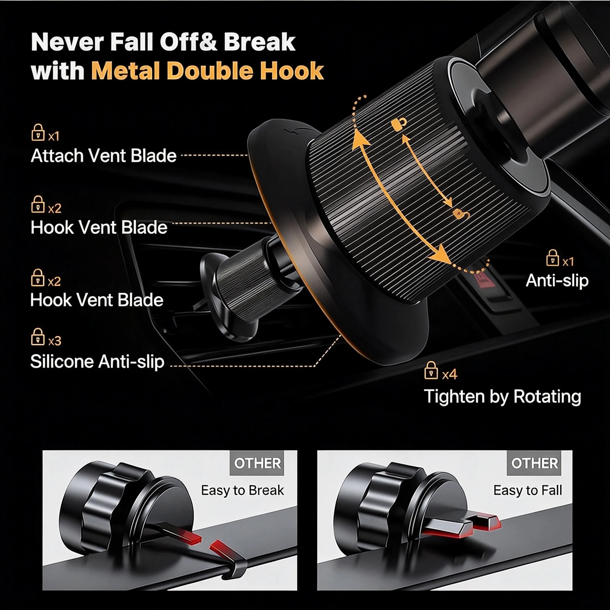 Car Phone Mount (with Metal Ho - Peak Design Clip reseña y precio